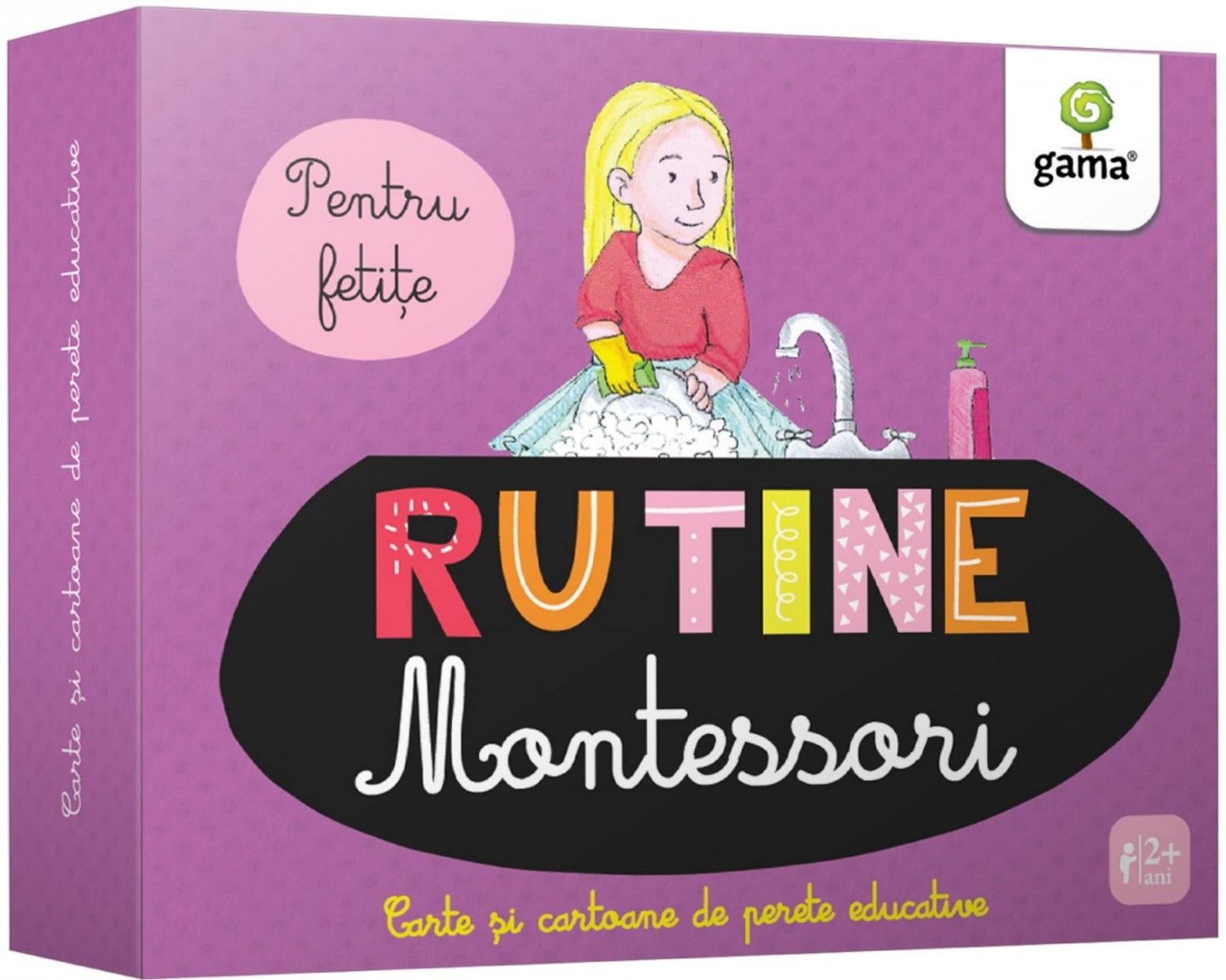 Carturesti carte Rutine Montessori pentru fetite 2 ani+ Imagine principală a produsului