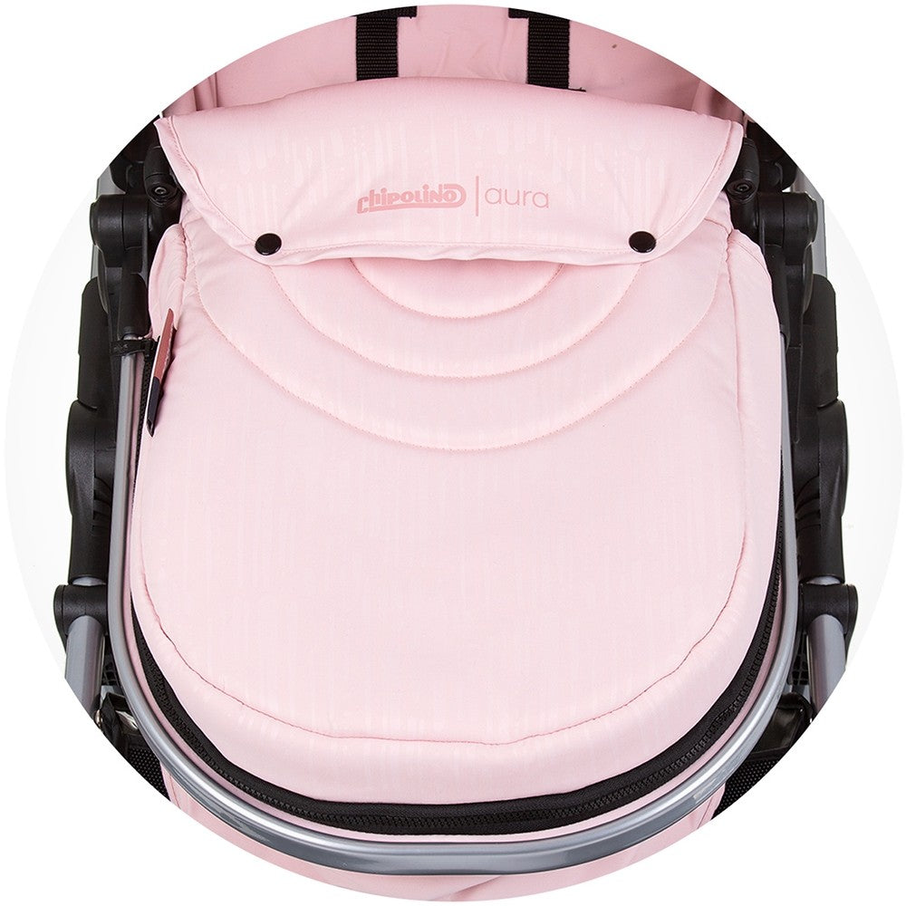 Chipolino carucior 2in1 AURA 0m+ Flamingo