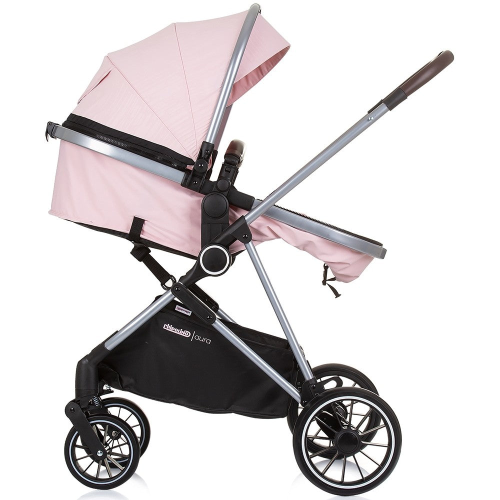 Chipolino carucior 2in1 AURA 0m+ Flamingo