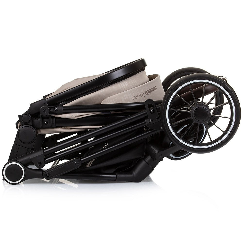 Chipolino carucior 2in1 AURA 0m+ Macadamia