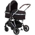 Chipolino carucior 2in1 AURA 0m+ Obsidian silver