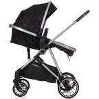 Chipolino carucior 2in1 AURA 0m+ Obsidian silver