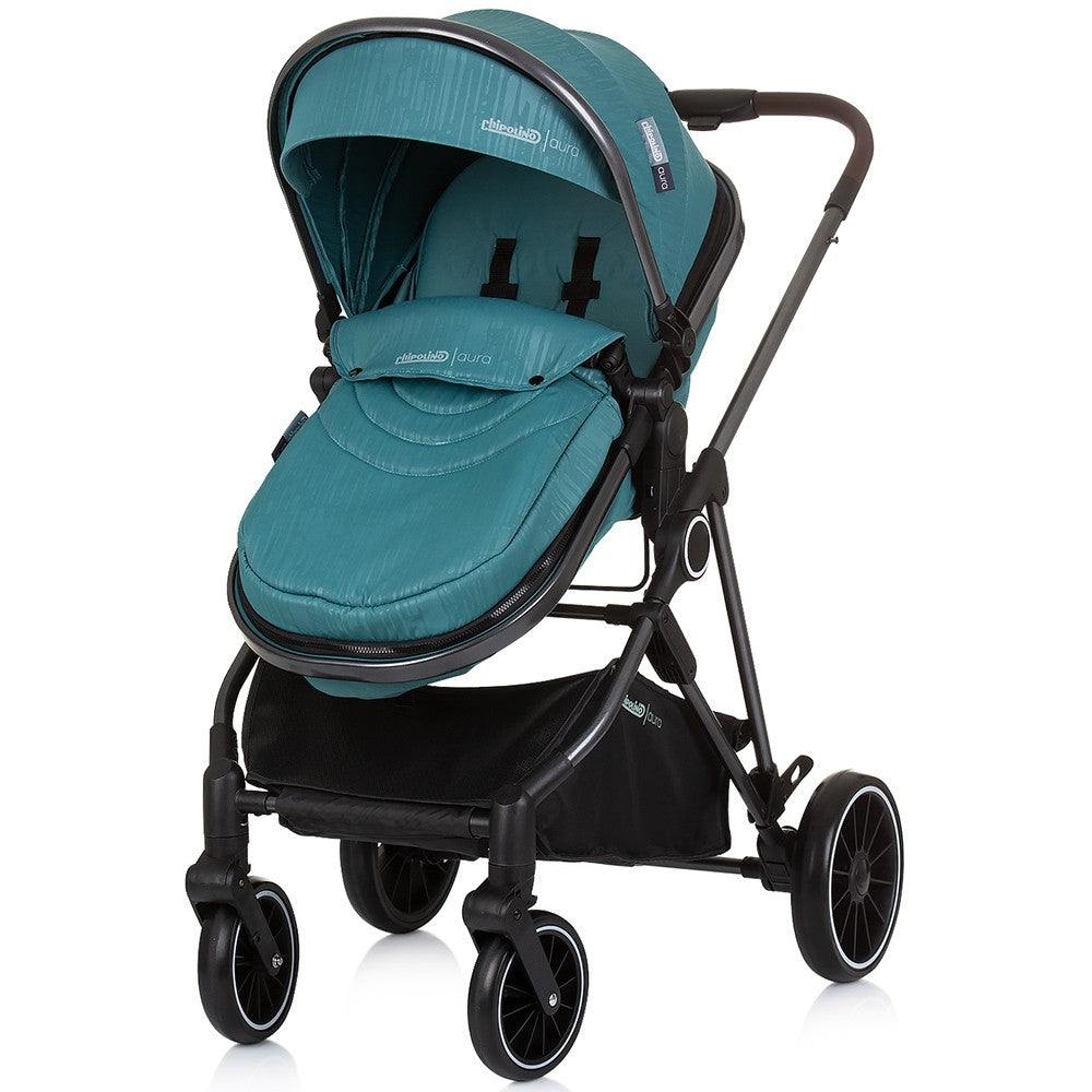 Chipolino carucior 2in1 AURA 0m+ Teal