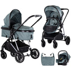 Chipolino carucior 3in1 AURA 0m+ Basil