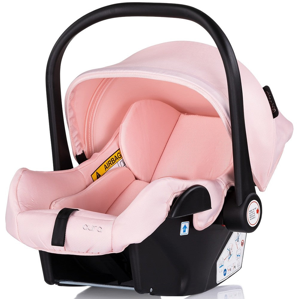 Chipolino carucior 3in1 AURA 0m+ Pink marshmallow