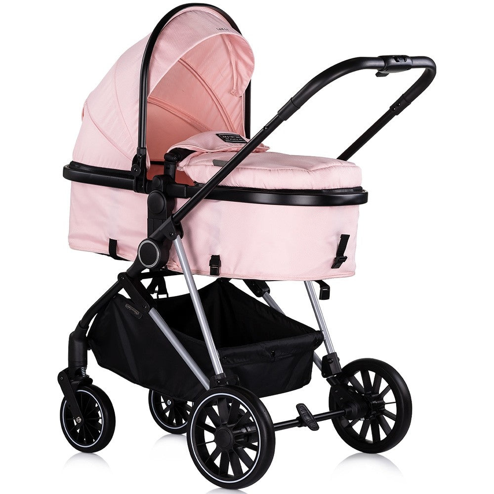 Chipolino carucior 3in1 AURA 0m+ Pink marshmallow Imagine secundară a produsului