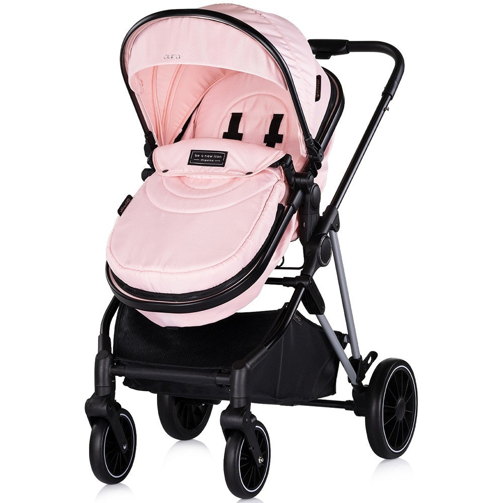 Chipolino carucior 3in1 AURA 0m+ Pink marshmallow