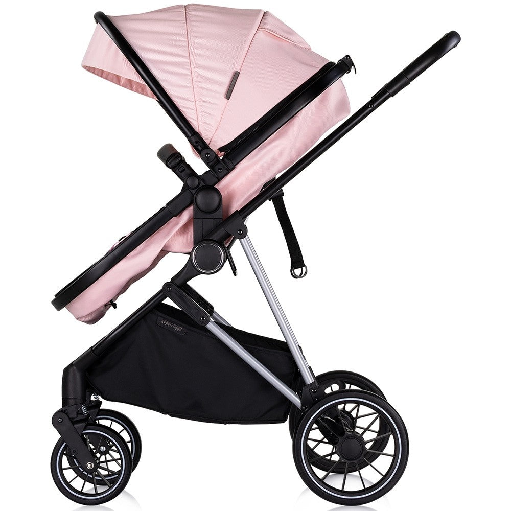 Chipolino carucior 3in1 AURA 0m+ Pink marshmallow