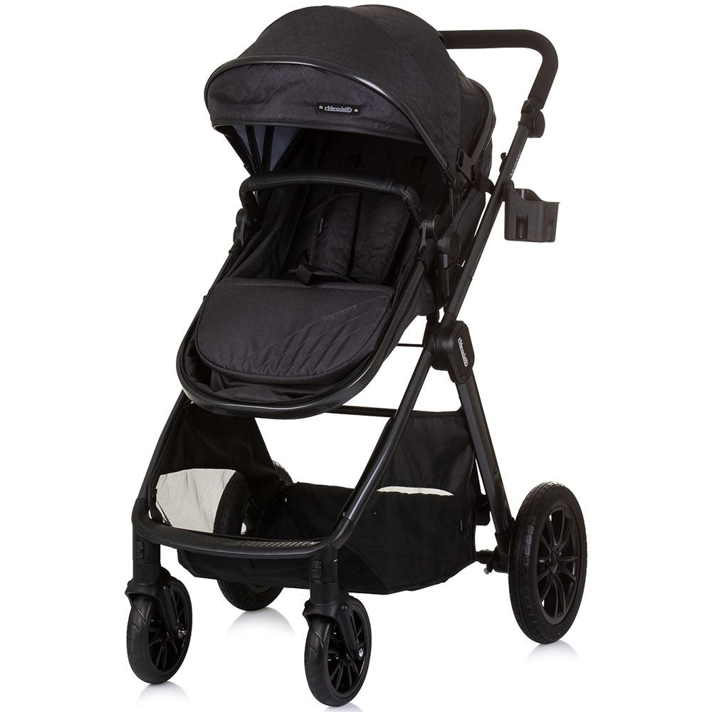 Chipolino carucior 2in1 Harmony 0m+Granite Imagine secundară a produsului