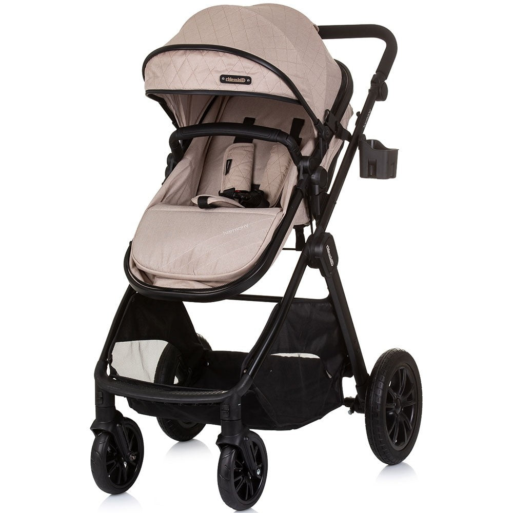 Chipolino carucior 2in1 Harmony 0m+Macadamia