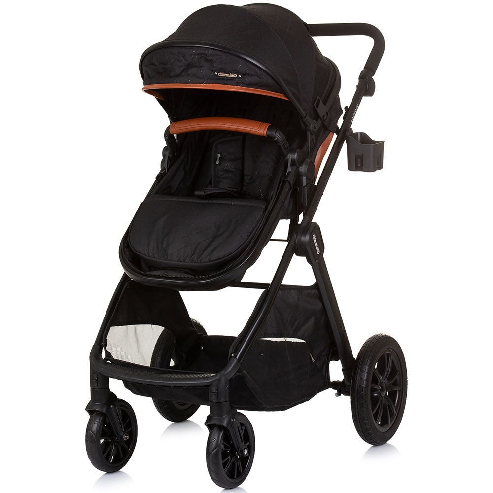 Chipolino carucior 2in1 Harmony 0m+ Obsidian Imagine secundară a produsului