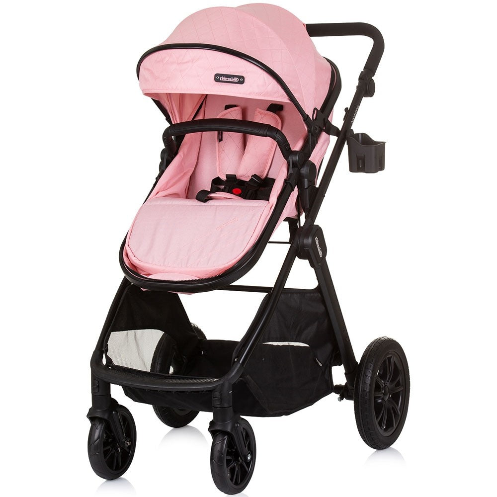 Chipolino carucior 3in1 Harmony 0m+ Flamingo
