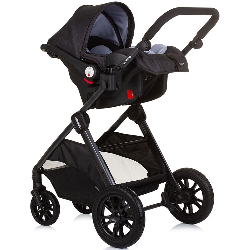 Chipolino carucior 3in1 Harmony 0m+ Granite