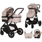 Chipolino carucior 3in1 Harmony 0m+ Macadamia