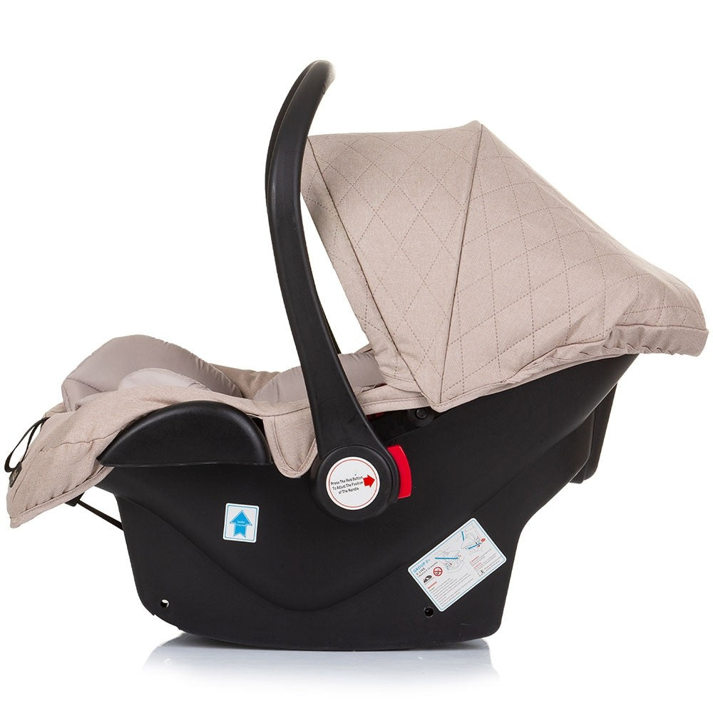 Chipolino carucior 3in1 Harmony 0m+ Macadamia