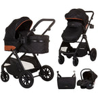 Chipolino carucior 3in1 Harmony 0m+ Obsidian