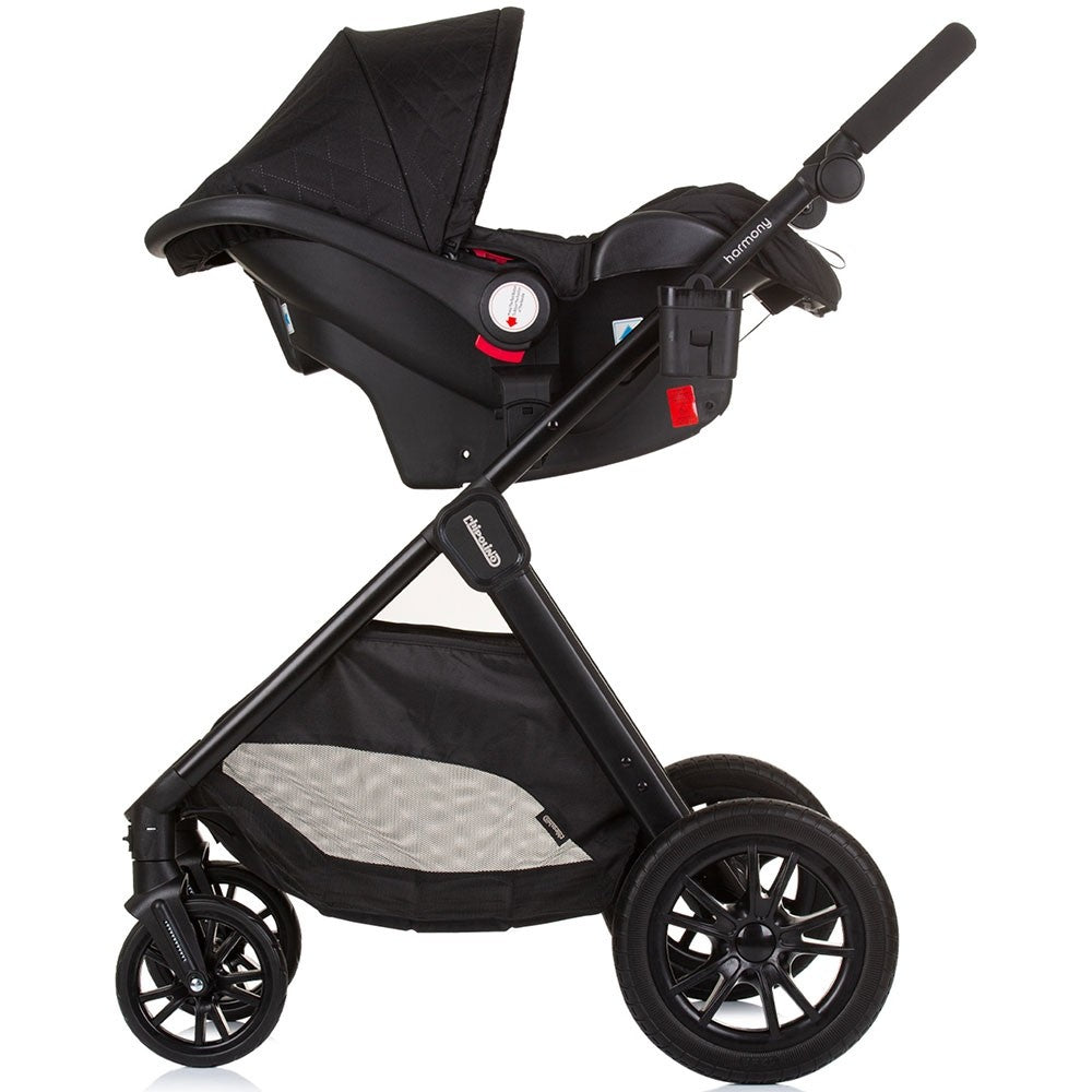 Chipolino carucior 3in1 Harmony 0m+ Obsidian