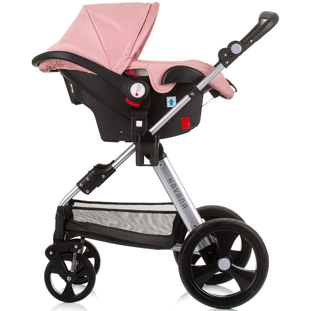 Chipolino carucior 3in1 Havana 0m+ Flamingo