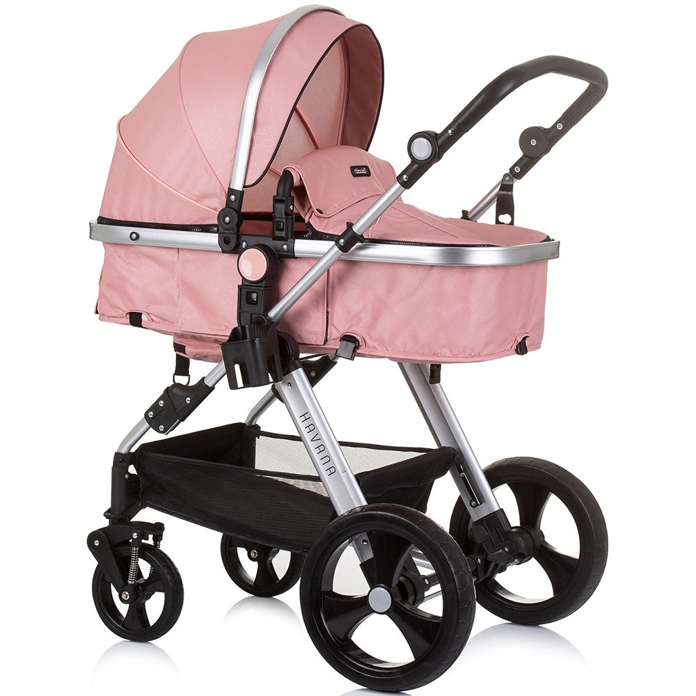Chipolino carucior 3in1 Havana 0m+ Flamingo Imagine secundară a produsului