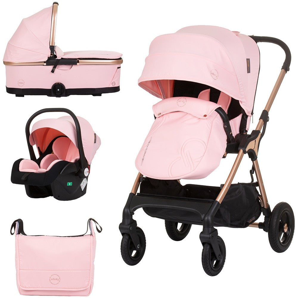 Chipolino carucior 3in1 Infinity 0m+ Flamingo Imagine principală a produsului