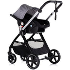 Chipolino carucior copii 3in1 Marbella 0m+ Cloud grey