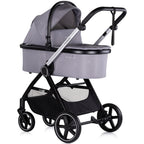 Chipolino carucior copii 3in1 Marbella 0m+ Cloud grey