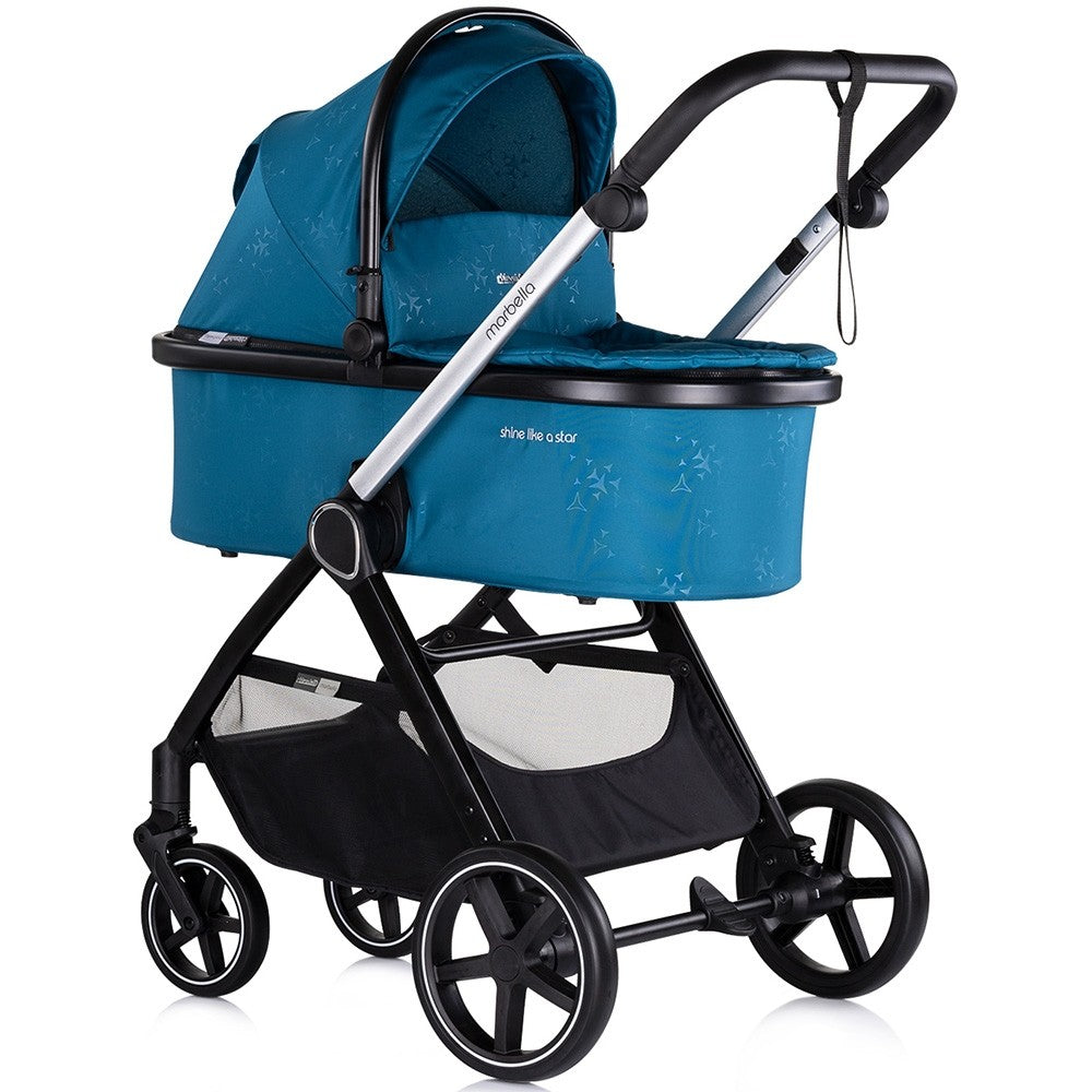 Chipolino carucior copii 3in1 Marbella 0m+ Oasis Imagine secundară a produsului