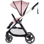 Chipolino carucior copii 3in1 Marbella 0m+ Pink marshmallow