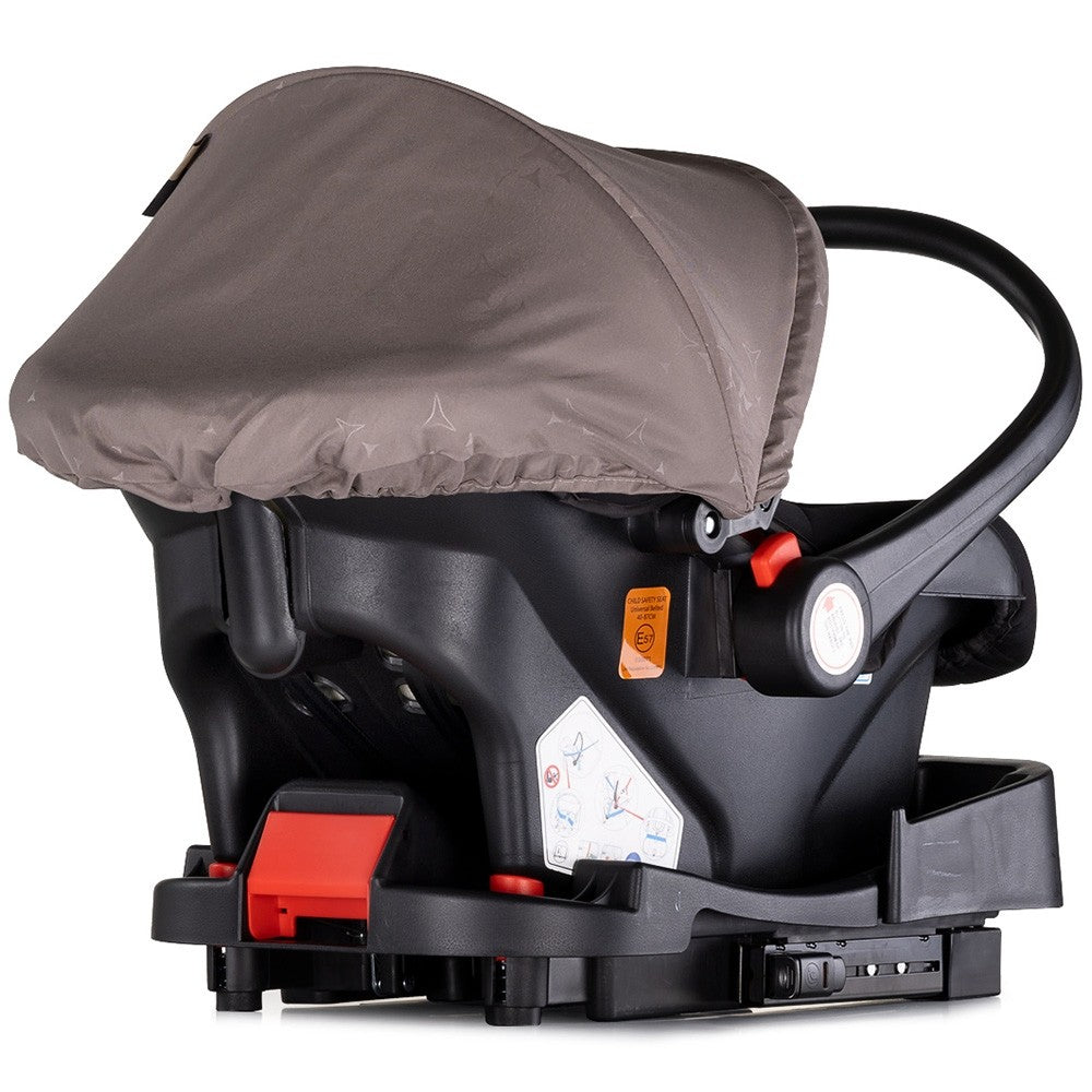 Chipolino carucior copii 3in1 Marbella 0m+ Tiramisu