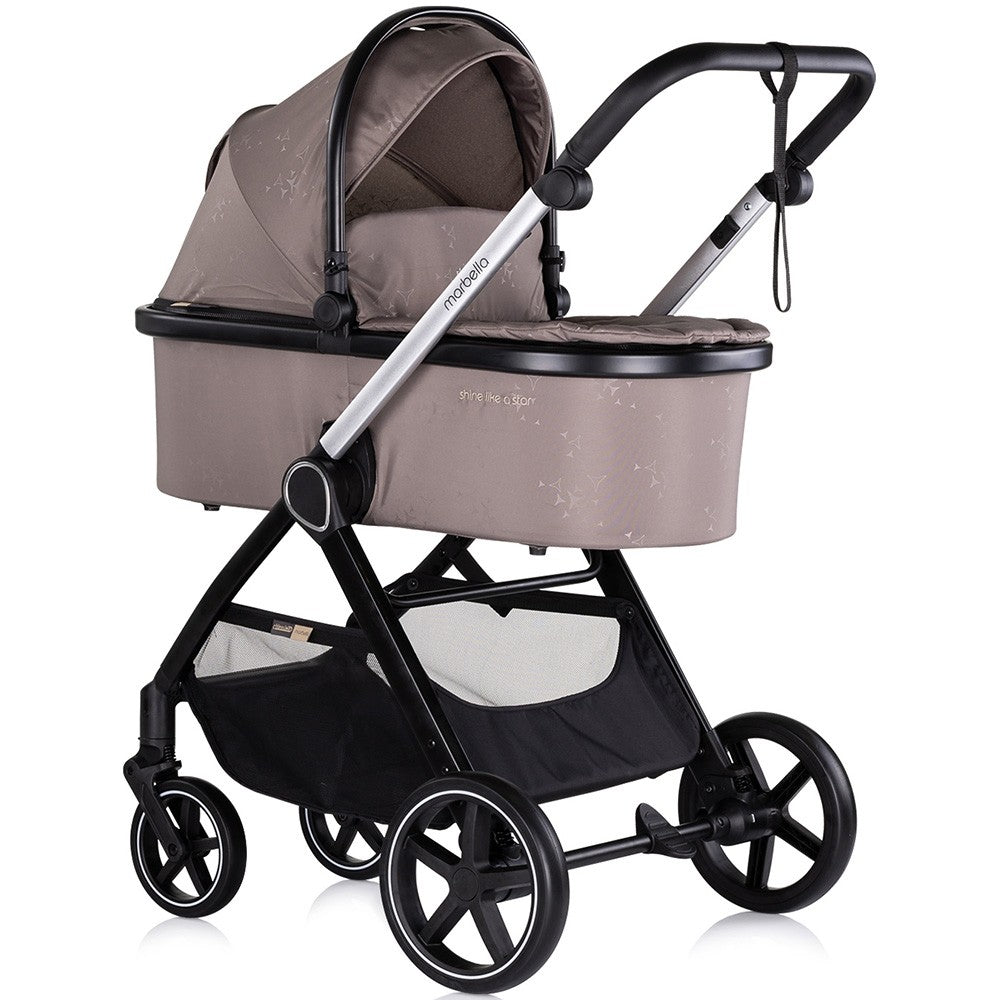 Chipolino carucior copii 3in1 Marbella 0m+ Tiramisu Imagine secundară a produsului