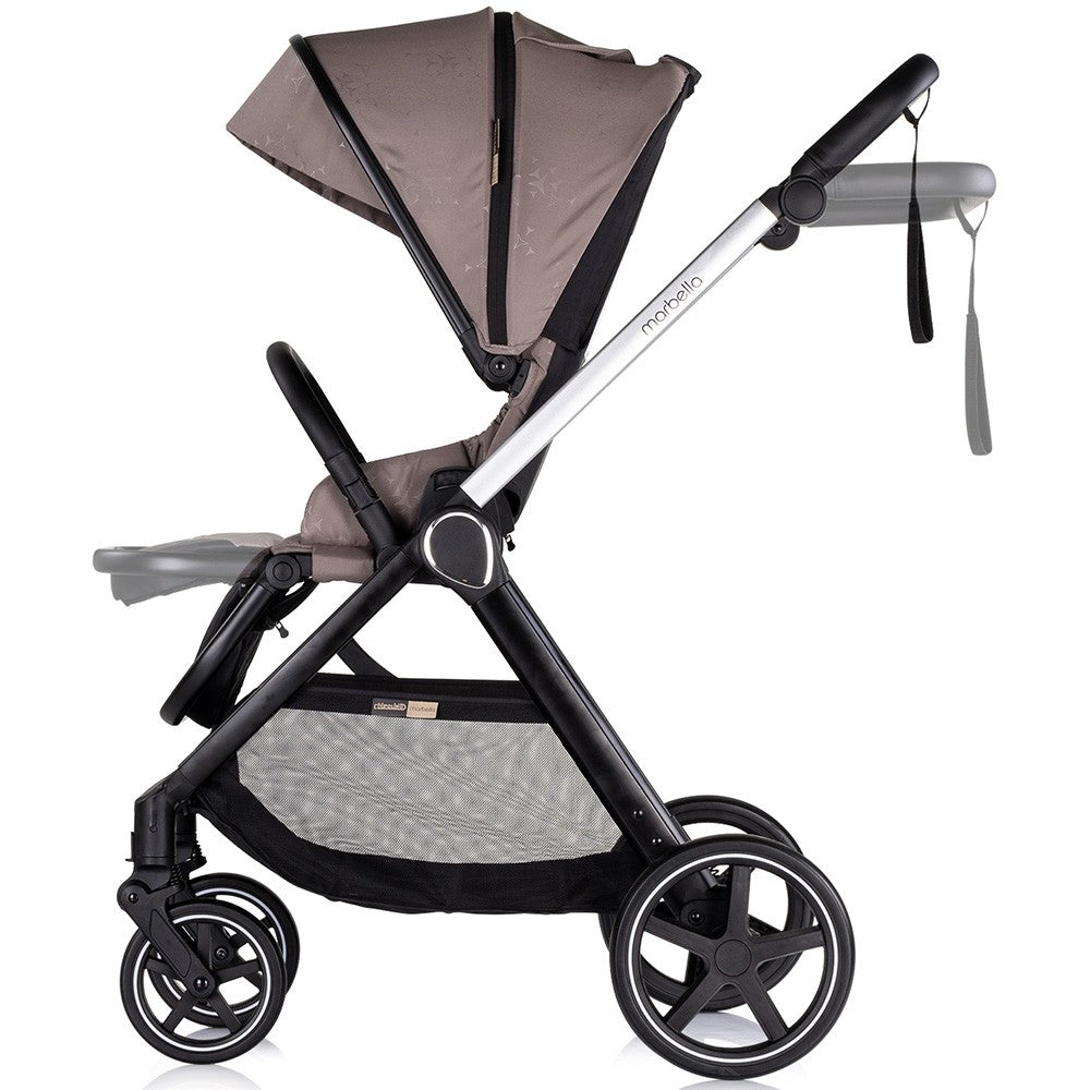 Chipolino carucior copii 3in1 Marbella 0m+ Tiramisu