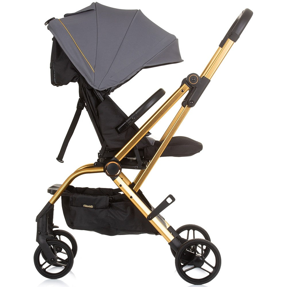 Chipolino carucior sport cu sezut rotativ Twister 0m+ Granite 