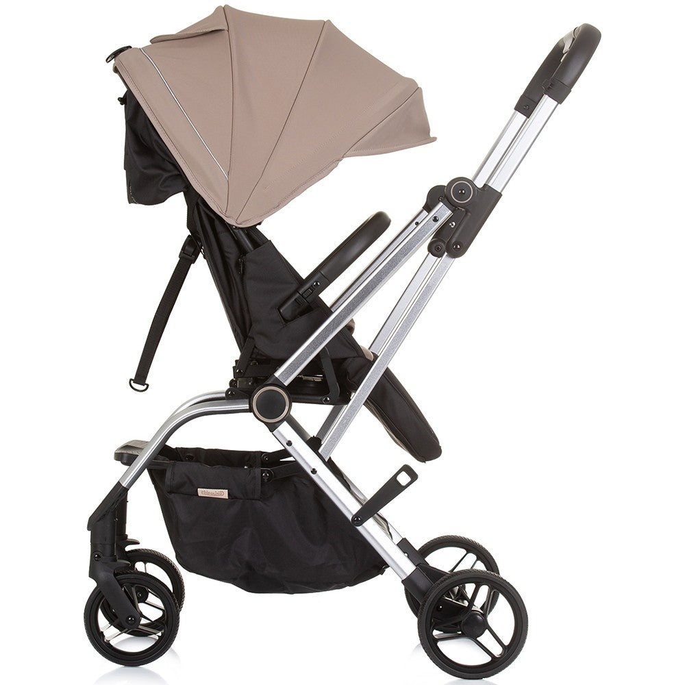 Chipolino carucior sport cu sezut rotativ Twister 0m+ Macadamia 