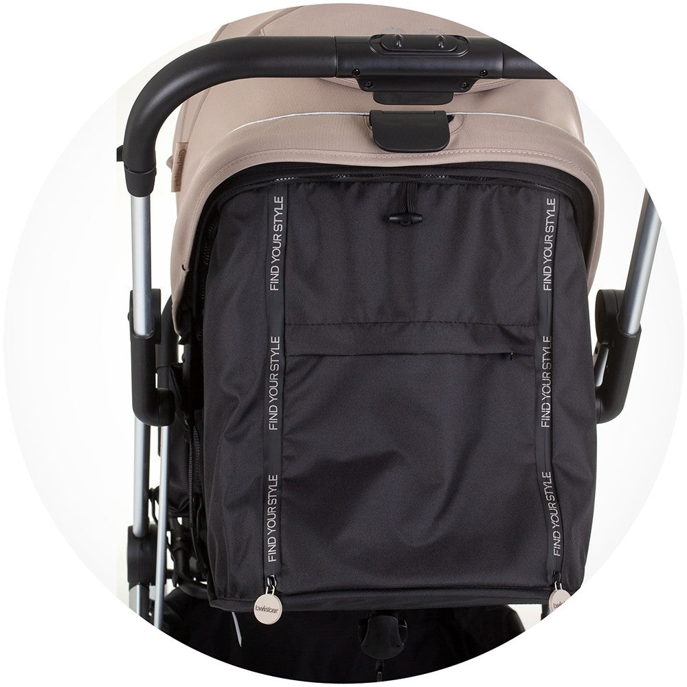 Chipolino carucior sport cu sezut rotativ Twister 0m+ Macadamia 