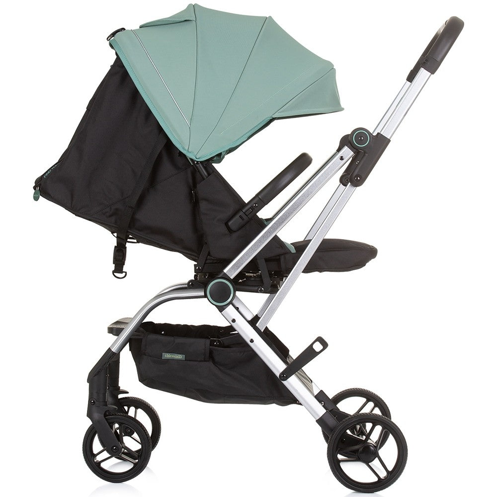 Chipolino carucior sport cu sezut rotativ Twister 0m+ Pastel green