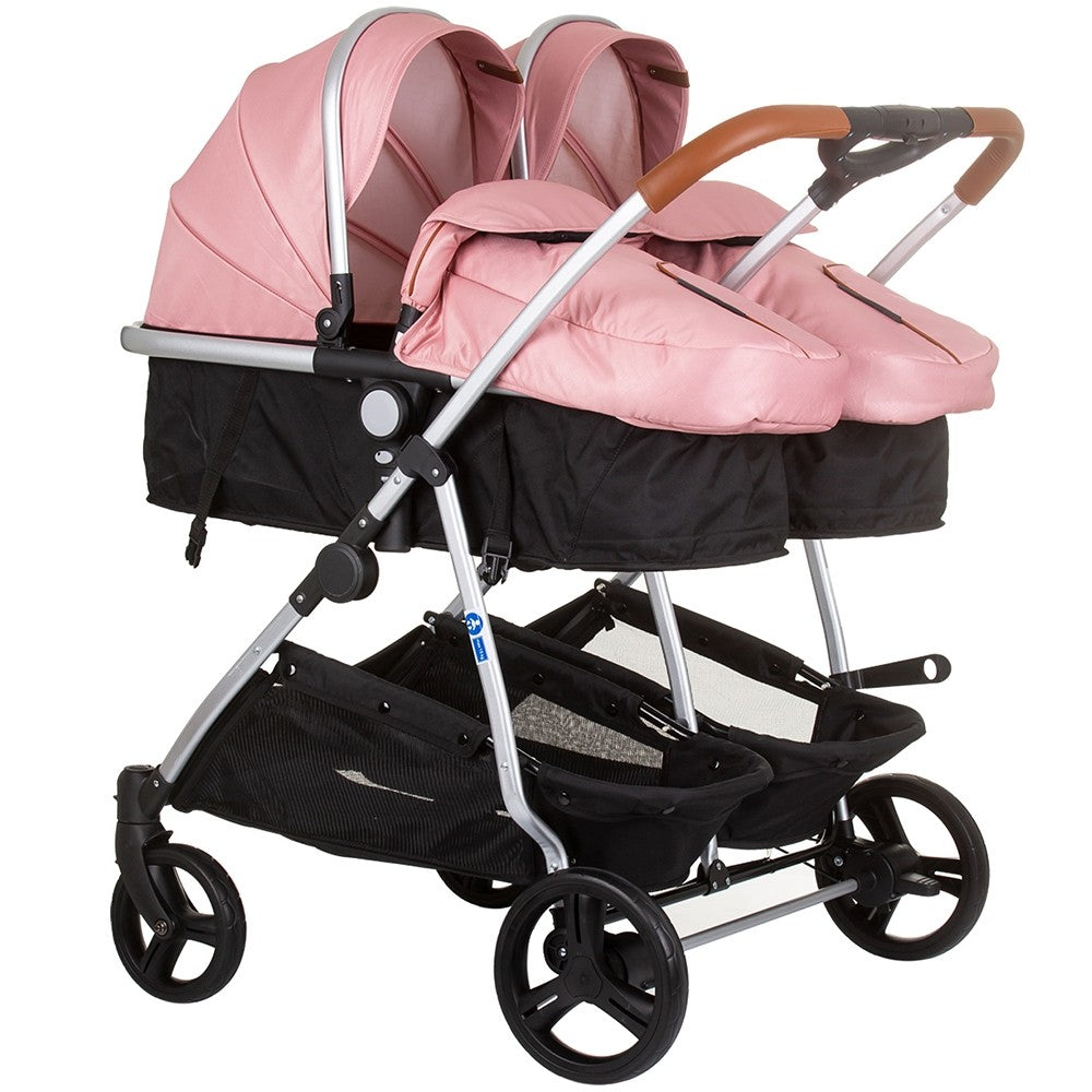 Chipolino carucior gemeni 2in1 Duo Smart 0m+, Flamingo