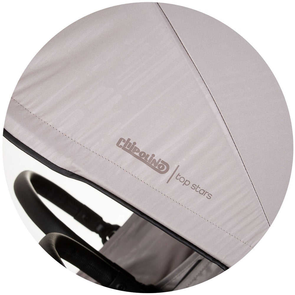 Chipolino carucior gemeni Top Stars 0m+ Macadamia