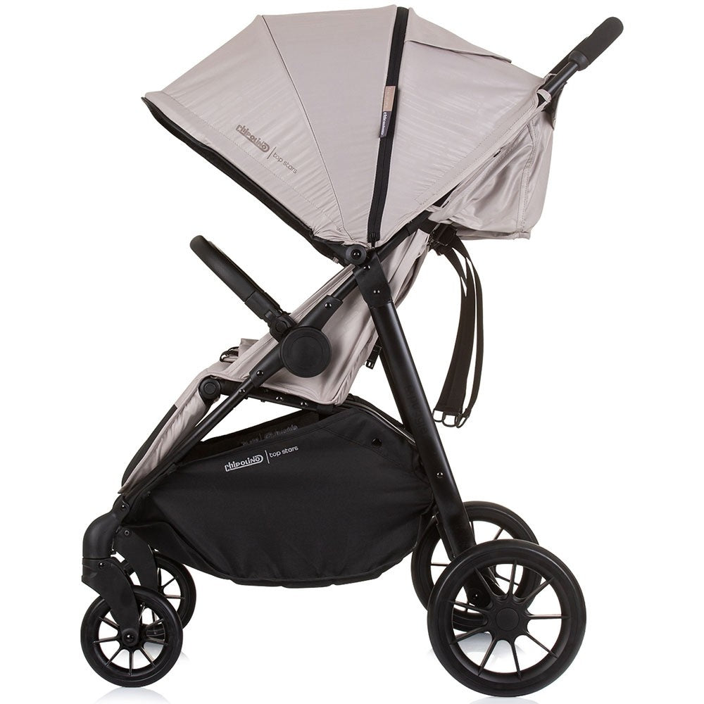 Chipolino carucior gemeni Top Stars 0m+ Macadamia