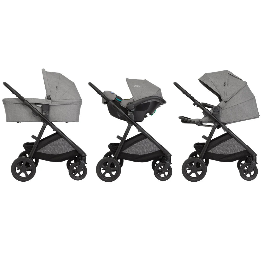 Graco carucior 3in1 Near2Me DLX 0m+ Ash
