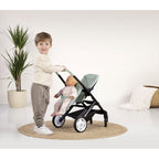 Smoby jucarie carucior pentru papusi Maxi Cosi Twin 3 ani+ Albastru