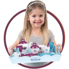 Smoby Carucior servire ceai Frozen 2 XL cu 17 accesorii 3 ani+