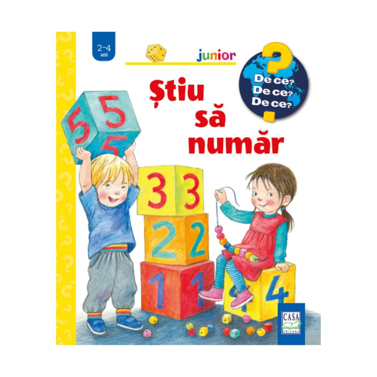 Casa carte Stiu sa numar 2-4 ani