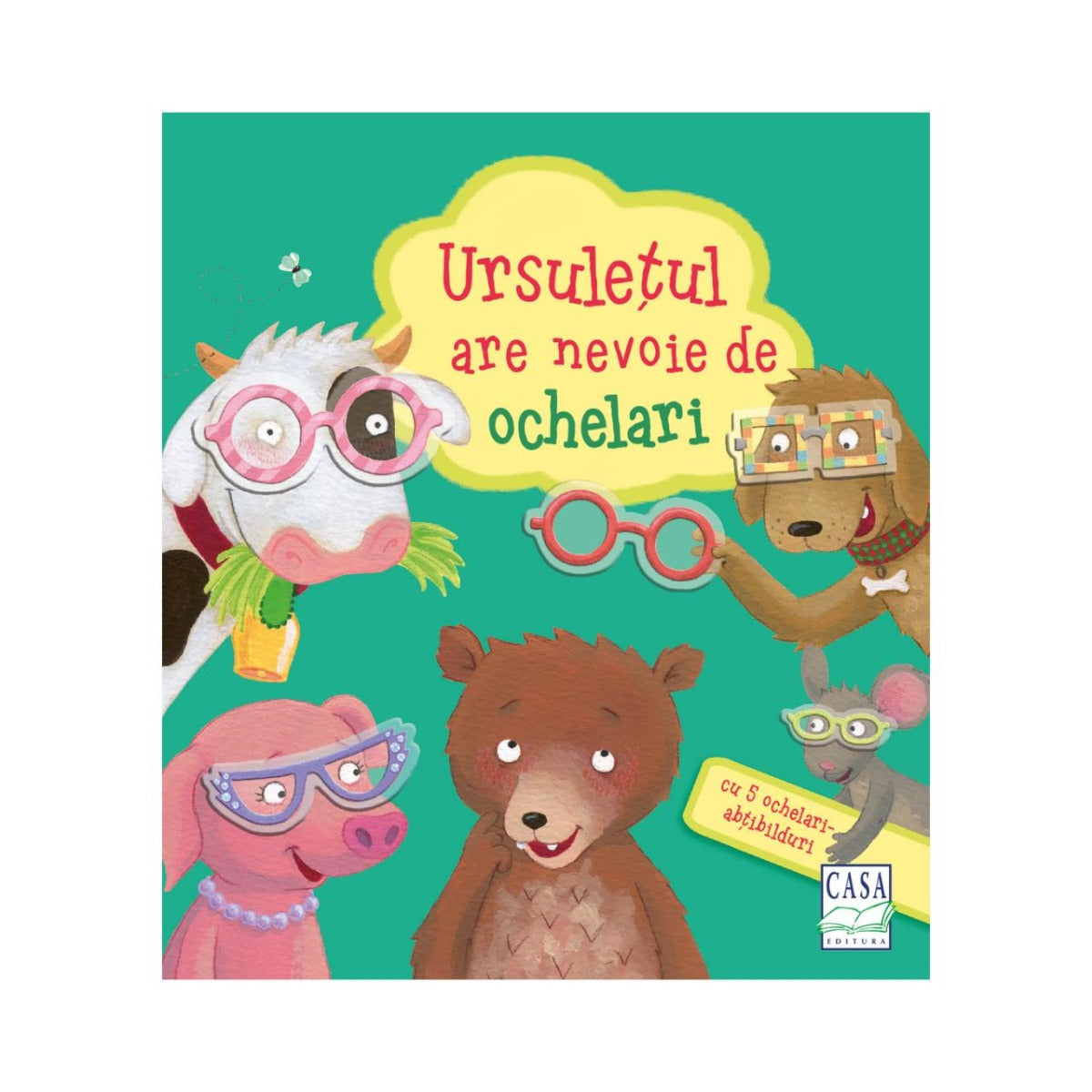 Casa carte Ursuletul are nevoie de ochelari 3 ani+
