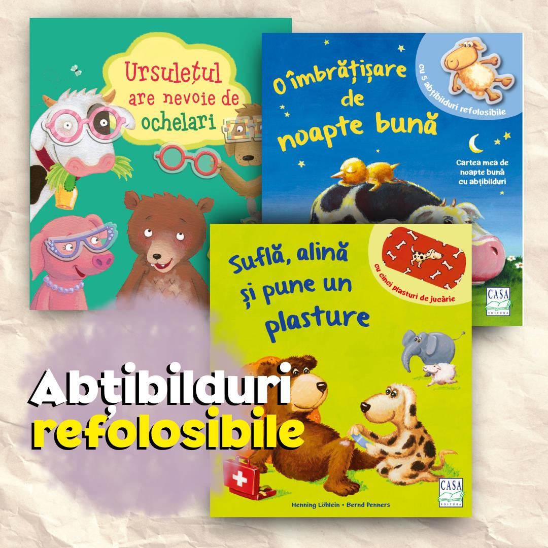 Casa carte Ursuletul are nevoie de ochelari 3 ani+