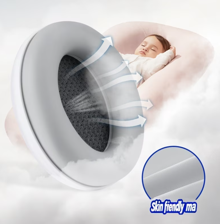 Casti antifonice pentru bebelusi 0-48 luni Gri cu urs polar