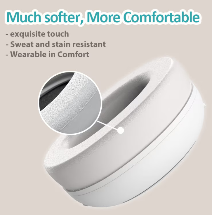 Casti antifonice pentru bebelusi 0-48 luni Gri cu urs polar