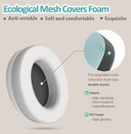 Casti antifonice pentru bebelusi 0-48 luni Gri cu urs polar