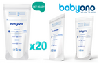 Baby Ono Pungi 150 ml pentru stocarea laptelui matern 20 buc./set