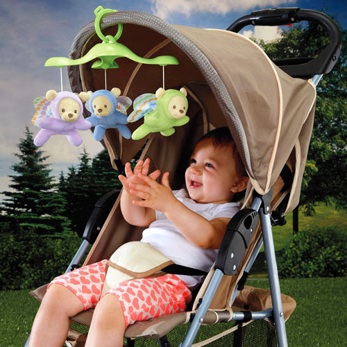 Fisher Price Carusel 3in1 suspendat mobil cu proiector Butterfly Dreams 0m+