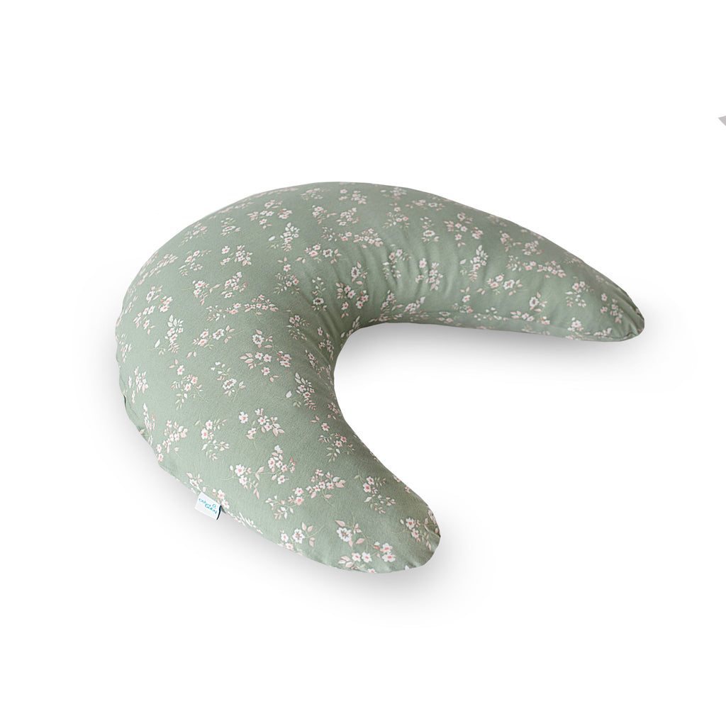 Ceba Baby perna de alaptat Huggy Basic 150 cm Jersey Green Meadow Imagine principală a produsului
